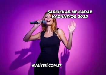 Şarkıcılar Ne Kadar Kazanıyor 2025