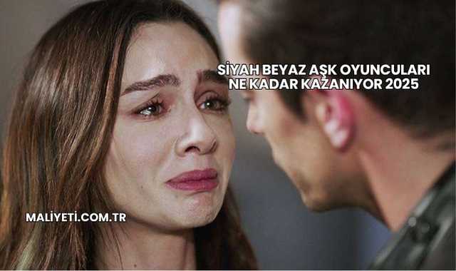 Siyah Beyaz Aşk Oyuncuları Ne Kadar Kazanıyor 2025