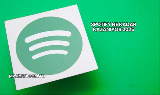 Spotify Ne Kadar Kazanıyor 2025