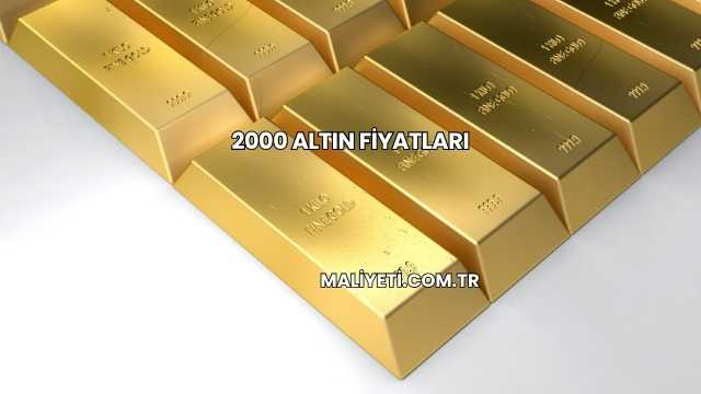 2000 Altın Fiyatları