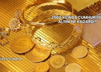 2000 Yılında Cumhuriyet Altını Ne Kadardı?