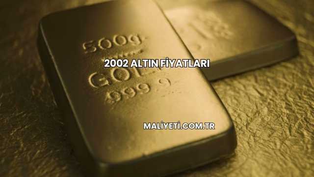 2002 Altın Fiyatları