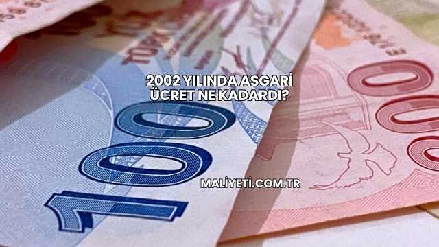 2002 Yılında Asgari Ücret Ne Kadardı?