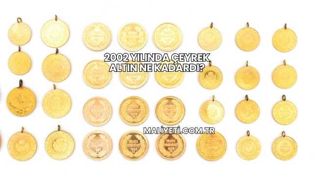 2002 Yılında Çeyrek Altın Ne Kadardı?