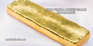 2004 Yılında Altının Gramı Ne Kadardı?