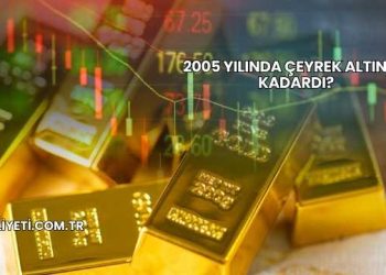 2005 Yılında Çeyrek Altın Ne Kadardı?