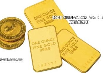 2005 Yılında Tam Altın Ne Kadardı?