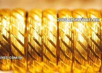 2006 Altın Fiyatları