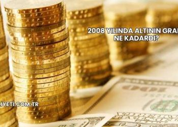 2008 Yılında Altının Gramı Ne Kadardı?