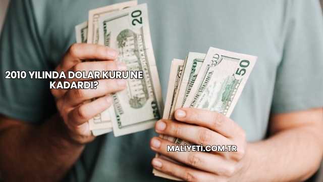 2010 Yılında Dolar Kuru Ne Kadardı?