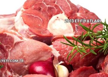2013 Et Fiyatları