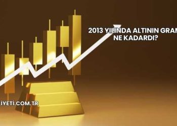 2013 Yılında Altının Gramı Ne Kadardı?