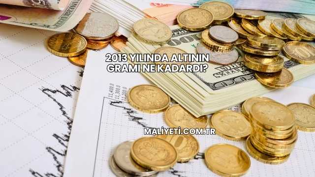 2013 Yılında Altının Gramı Ne Kadardı?