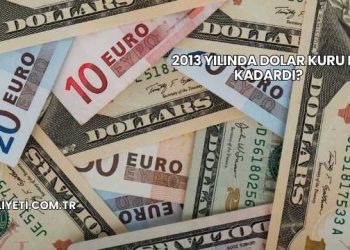 2013 Yılında Dolar Kuru Ne Kadardı?