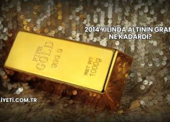 2014 Yılında Altının Gramı Ne Kadardı?