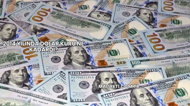 2014 Yılında Dolar Kuru Ne Kadardı?
