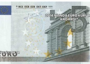 2014 Yılında Euro Kuru Ne Kadardı?