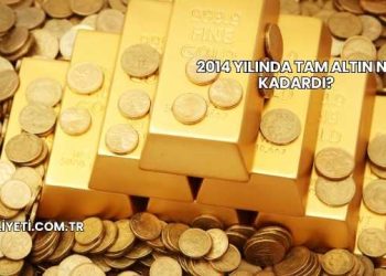 2014 Yılında Tam Altın Ne Kadardı?