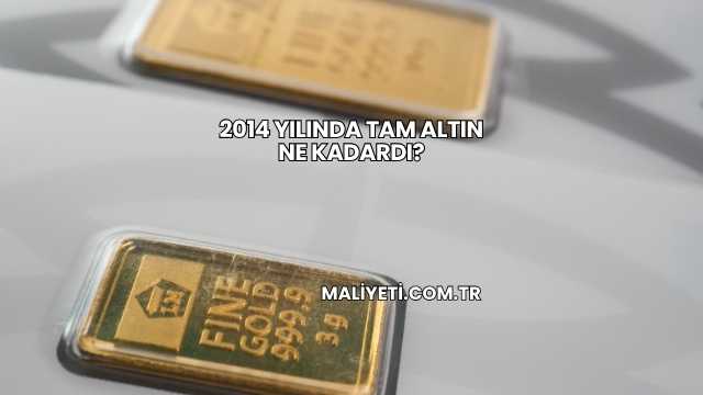 2014 Yılında Tam Altın Ne Kadardı?