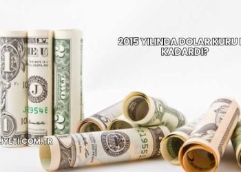 2015 Yılında Dolar Kuru Ne Kadardı?