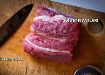 2016 Et Fiyatları