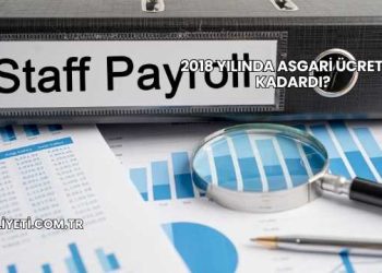 2018 Yılında Asgari Ücret Ne Kadardı?