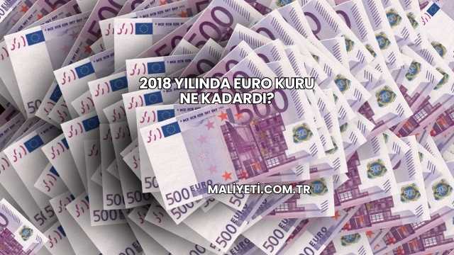 2018 Yılında Euro Kuru Ne Kadardı?
