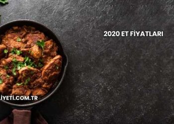 2020 Et Fiyatları