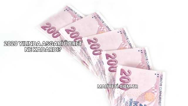 2020 Yılında Asgari Ücret Ne Kadardı?