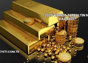 2020 Yılında Tam Altın Ne Kadardı?
