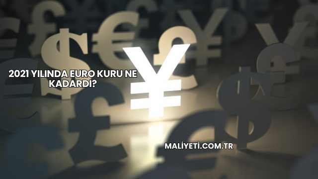 2021 Yılında Euro Kuru Ne Kadardı?