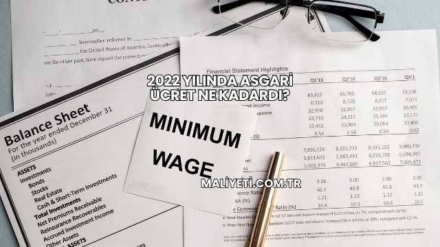2022 Yılında Asgari Ücret Ne Kadardı?