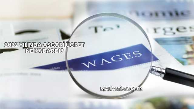 2022 Yılında Asgari Ücret Ne Kadardı?