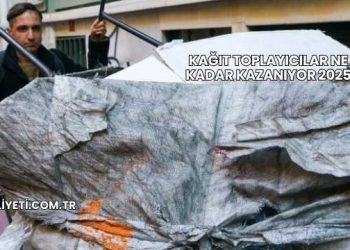 Kağıt Toplayıcılar Ne Kadar Kazanıyor 2025