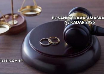 Boşanma Davası Masrafı Ne Kadar 2025