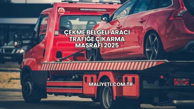 Çekme Belgeli Aracı Trafiğe Çıkarma Masrafı 2025