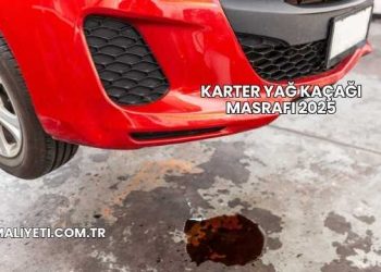 Karter Yağ Kaçağı Masrafı 2025