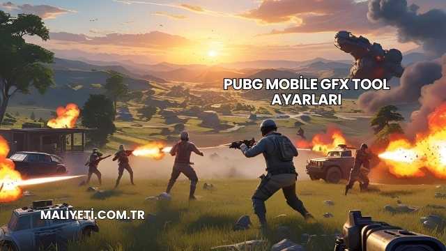 PUBG Mobile GFX Tool Ayarları