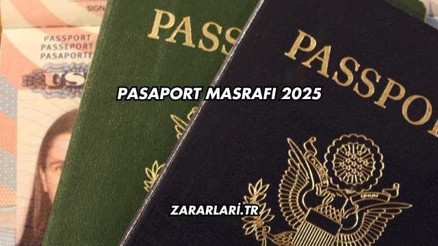 Pasaport Masrafı 2025