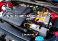 Toyota Hibrit Bakım Masrafları 2025