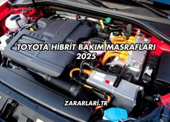 Toyota Hibrit Bakım Masrafları 2025