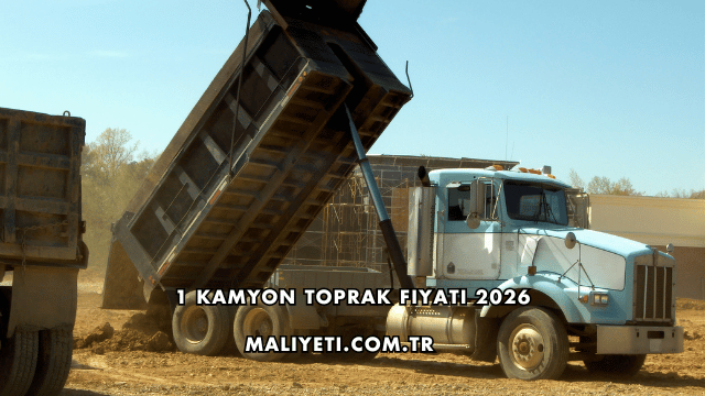 1 Kamyon Toprak Fiyatı 2026