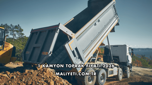 1 Kamyon Toprak Fiyatı 2026