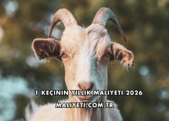 1 Keçinin Yıllık Maliyeti 2026