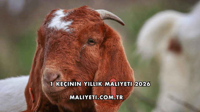 1 Keçinin Yıllık Maliyeti 2026