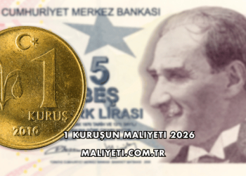 1 Kuruşun Maliyeti 2026