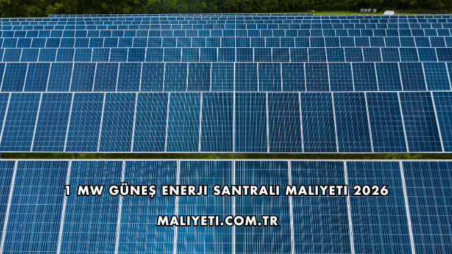 1 MW Güneş Enerji Santrali Maliyeti 2026