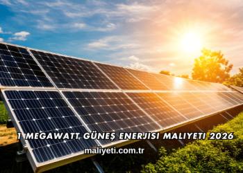 1 Megawatt Güneş Enerjisi Maliyeti 2026