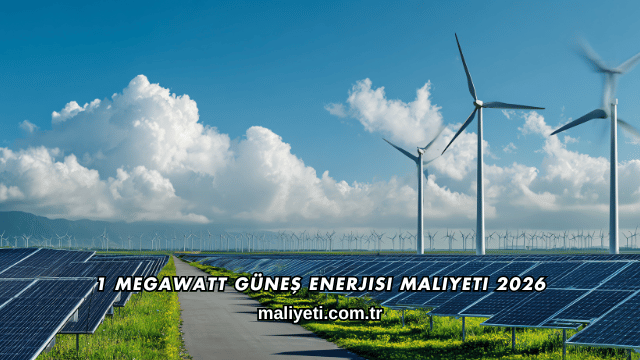 1 Megawatt Güneş Enerjisi Maliyeti 2026