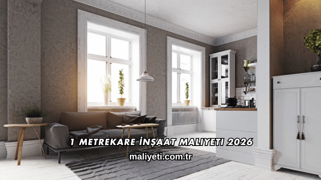 1 Metrekare İnşaat Maliyeti 2026
